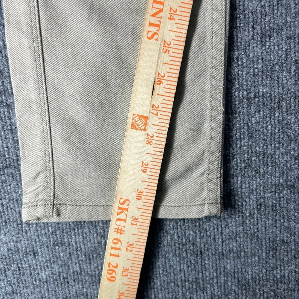 Levi's 511 Skinny Jeans Men's‎ Khaki Denim Stretch Pockets Button Fly - 30X31
